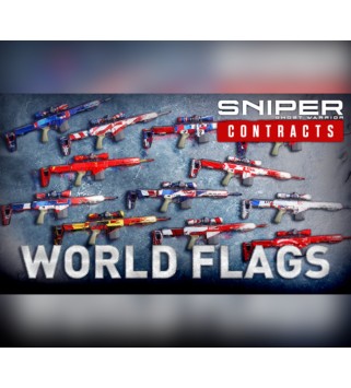 Sniper Ghost Warrior Contracts - World Flags Skin Pack DLC Steam Key GLOBAL